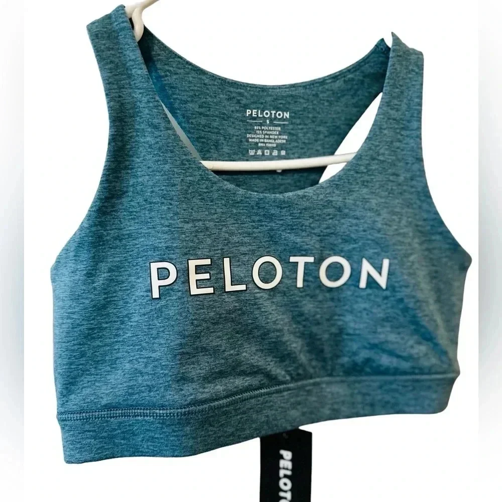 Peloton Women's Heathered Strappy Sports Bra
